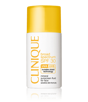 SPF 30 Mineral Sunscreen Fluid for Face